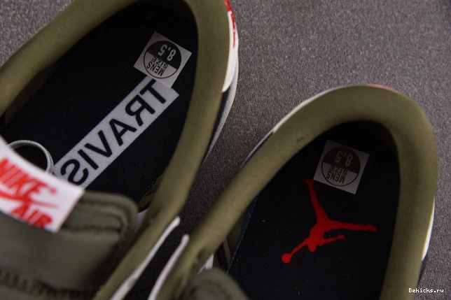 Rep BK dm7866-200 1 og scott x olive” “medium low air travis jordan 1113